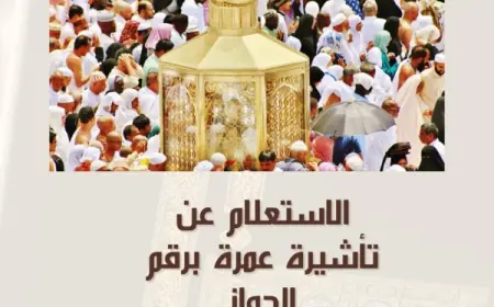استعلام عن تأشيرة عمرة برقم الجواز