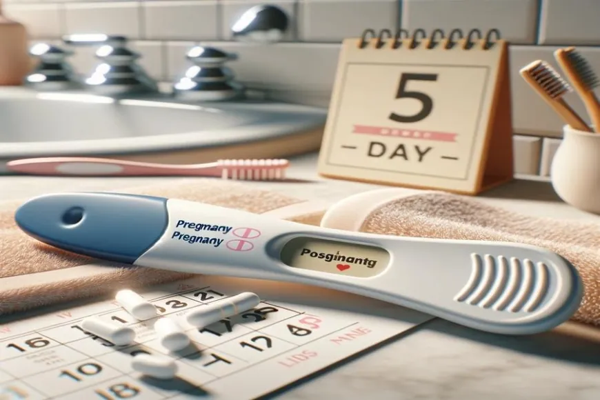 تحليل الحمل المنزلي قبل الدورة ب5 أيام