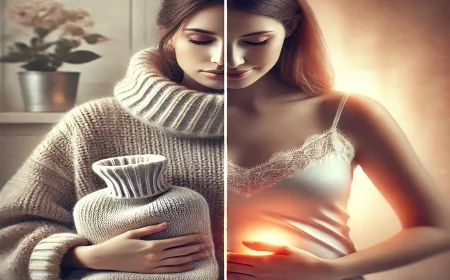 الفرق بين مغص الدورة ومغص الحمل
